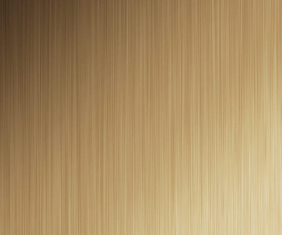 Chemetal 936 Champagne Brass Aluminum manufacturer sample