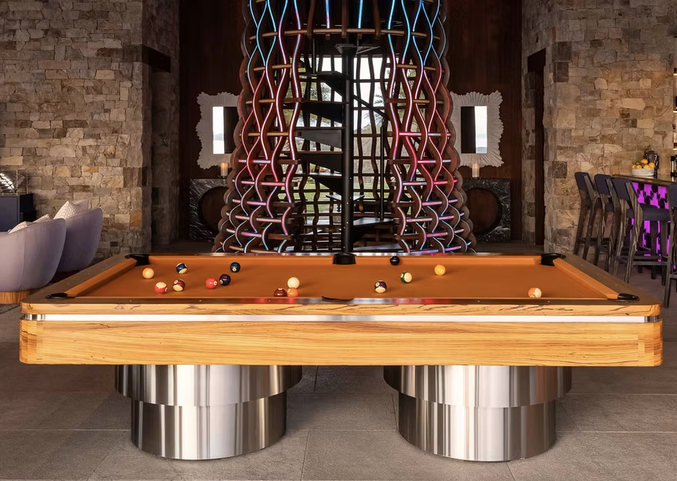 The Art Deco Pool Table | Innovative Contemporary Pool Table - Brilliant Billiards