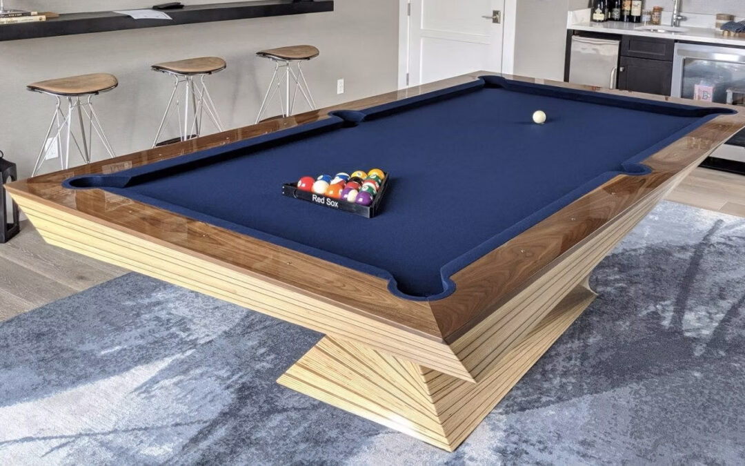 Portside Custom Pool Table | Luxury Coastal Billiard Table | Brilliant Billiards