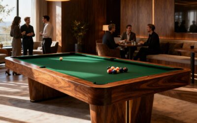 Luxury Custom Pool Tables For Country Club Interiors and Bar