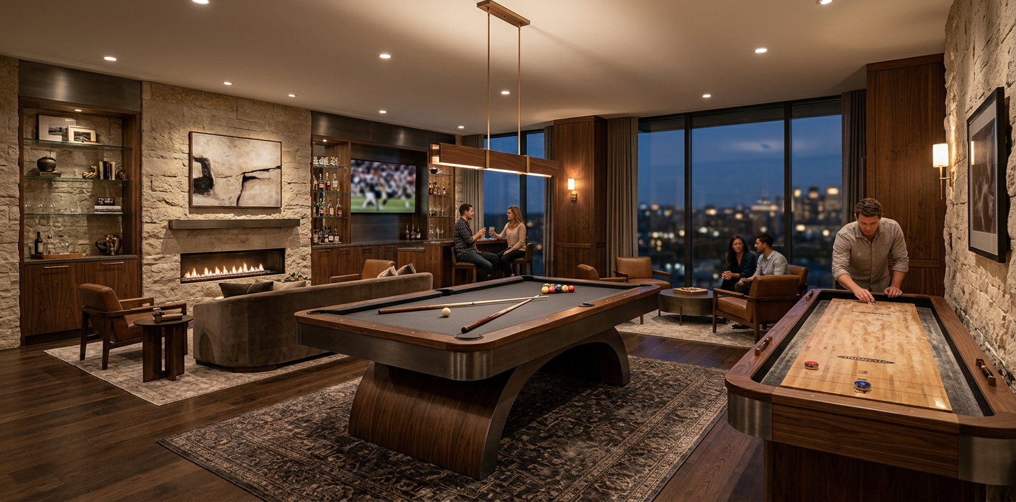 Bespoke Game Room Furniture for Luxury Interiors - Brilliant Billiards