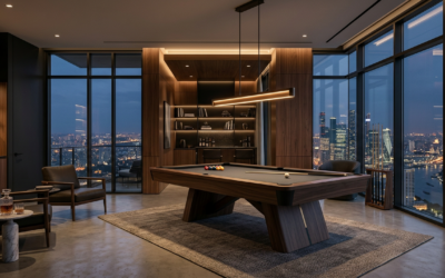 Designer Billiard Tables for Architects in Luxury Spaces