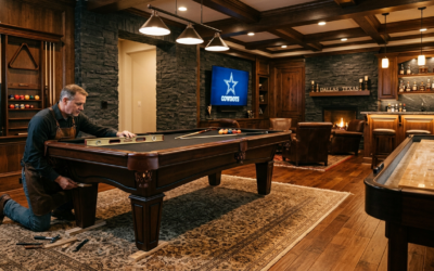 How to Level a Slate Pool Table in Dallas: Pro Guide