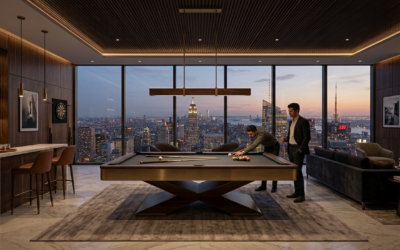 High End Pool Table for Penthouse: Luxury Design Guide