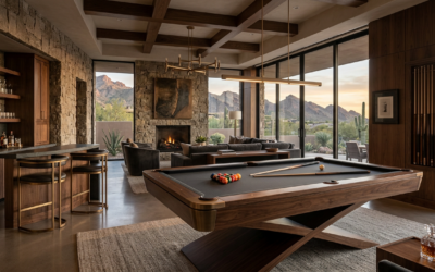 Modern Luxury Pool Tables in Scottsdale: Design Guide