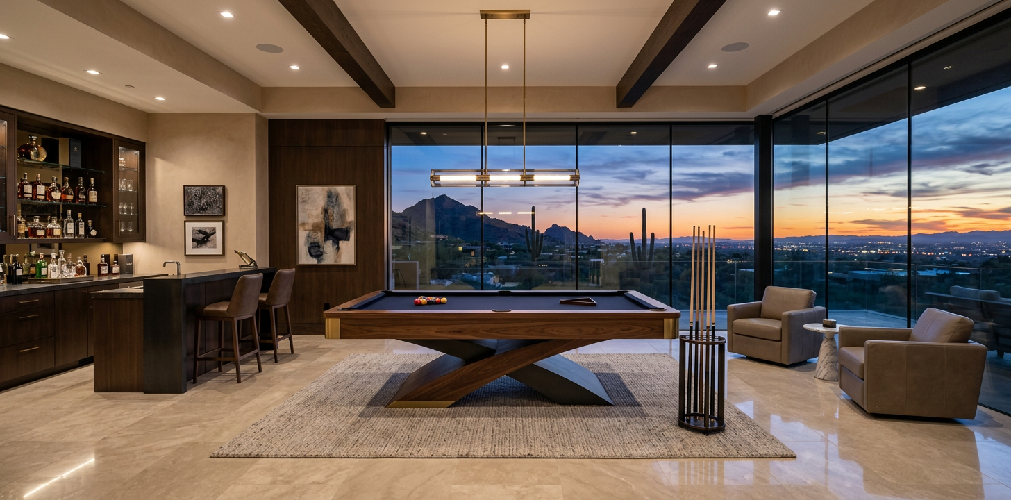 Luxury Custom Pool Tables In Scottsdale: Design Guide | Brilliant Billiards
