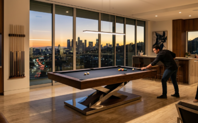 Cantilever Pool Table Design in Los Angeles: Luxury Guide