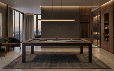 Minimalist Pool Table Design in Phoenix for Luxury Interiors