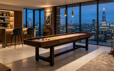 Blog | Luxury Custom Pool Tables | Brilliant Billiards High End Custom Shuffleboard in Luxury Game Rooms