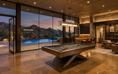 Blog | Luxury Custom Pool Tables | Brilliant Billiards Luxury Game Room Interior Design Ideas for Scottsdale Estates