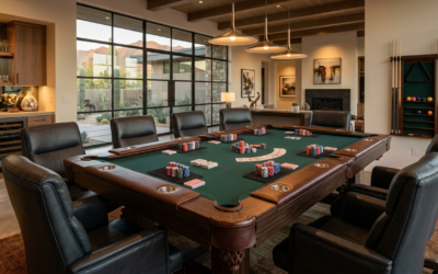 Blog | Luxury Custom Pool Tables | Brilliant Billiards Luxury Pool Table Poker Table Combo for Scottsdale Game Rooms