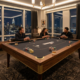 Luxury Pool Table Poker Table Combo New York for Refined Homes | Luxury Custom Pool Tables | Brilliant Billiards