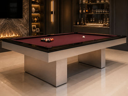 Luxury Pool Table FAQ | Brilliant Billiards | Luxury Custom Pool Tables | Brilliant Billiards