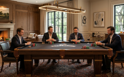 Blog | Luxury Custom Pool Tables | Brilliant Billiards Luxury Poker Pool Table Dallas: A Guide to Dual-Purpose Play