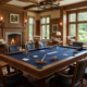 Space-Saving Luxury Pool and Poker Table for Private Estates | Luxury Custom Pool Tables | Brilliant Billiards