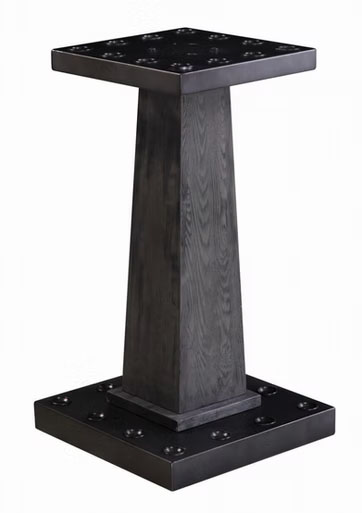 Freestanding cue rack design from Brilliant Billiards