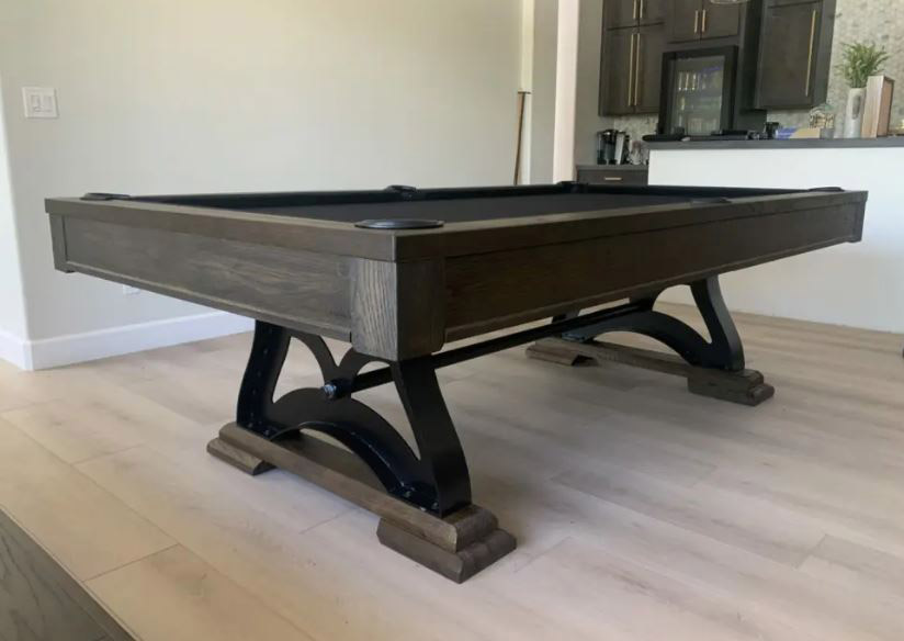EXCELLENT POOL TABLES | Luxury Custom Pool Tables | Brilliant Billiards Landscape custom pool table from the Brilliant Billiards collection