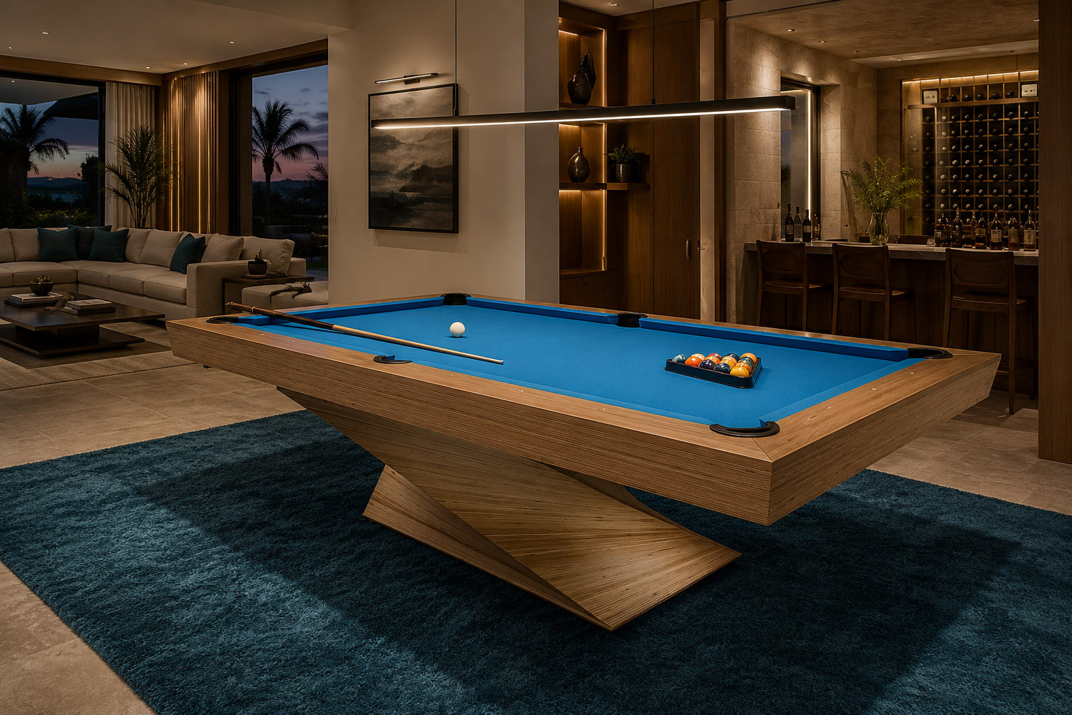 Portside interior design visualization