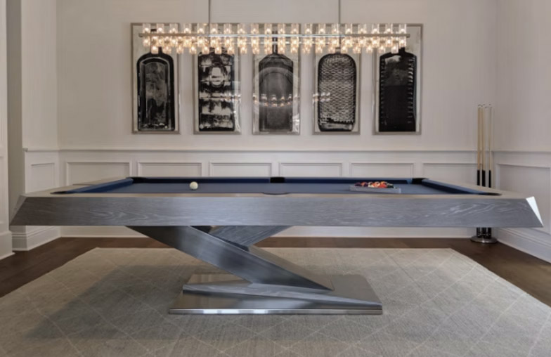 Another view of the Prizm pool table