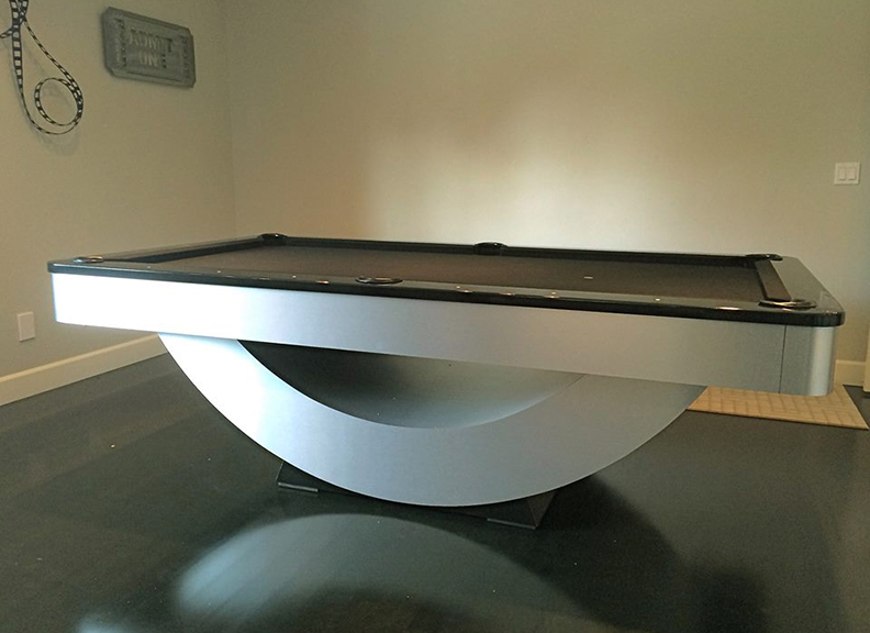 Universe custom pool table from the Brilliant Billiards collection